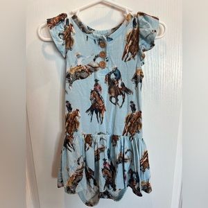Posh Peanut twirl skirt bodysuit Dress Size 2T
